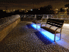 Mill Pool, Barking.Seating detail.