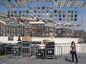 Day of the Dead preparations, Mexico City